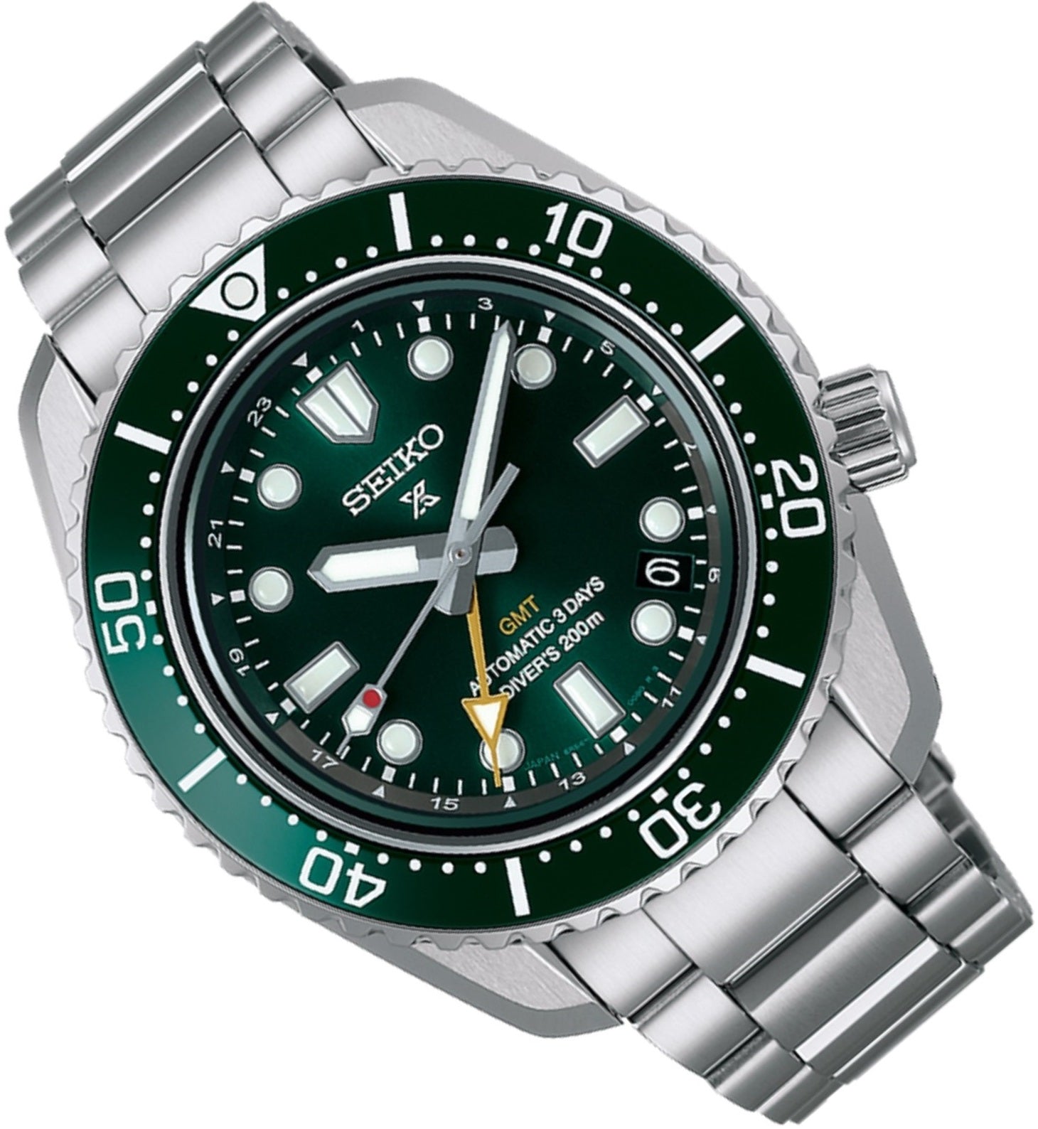 Seiko Prospex SPB381J1 "Hulk" Green 1968 GMT Automatic Watch-Watch Portal Philippines