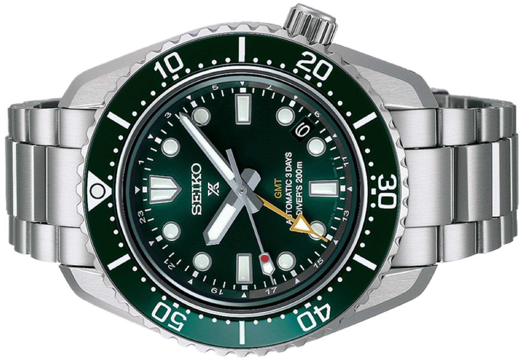 Seiko Prospex SPB381J1 "Hulk" Green 1968 GMT Automatic Watch-Watch Portal Philippines