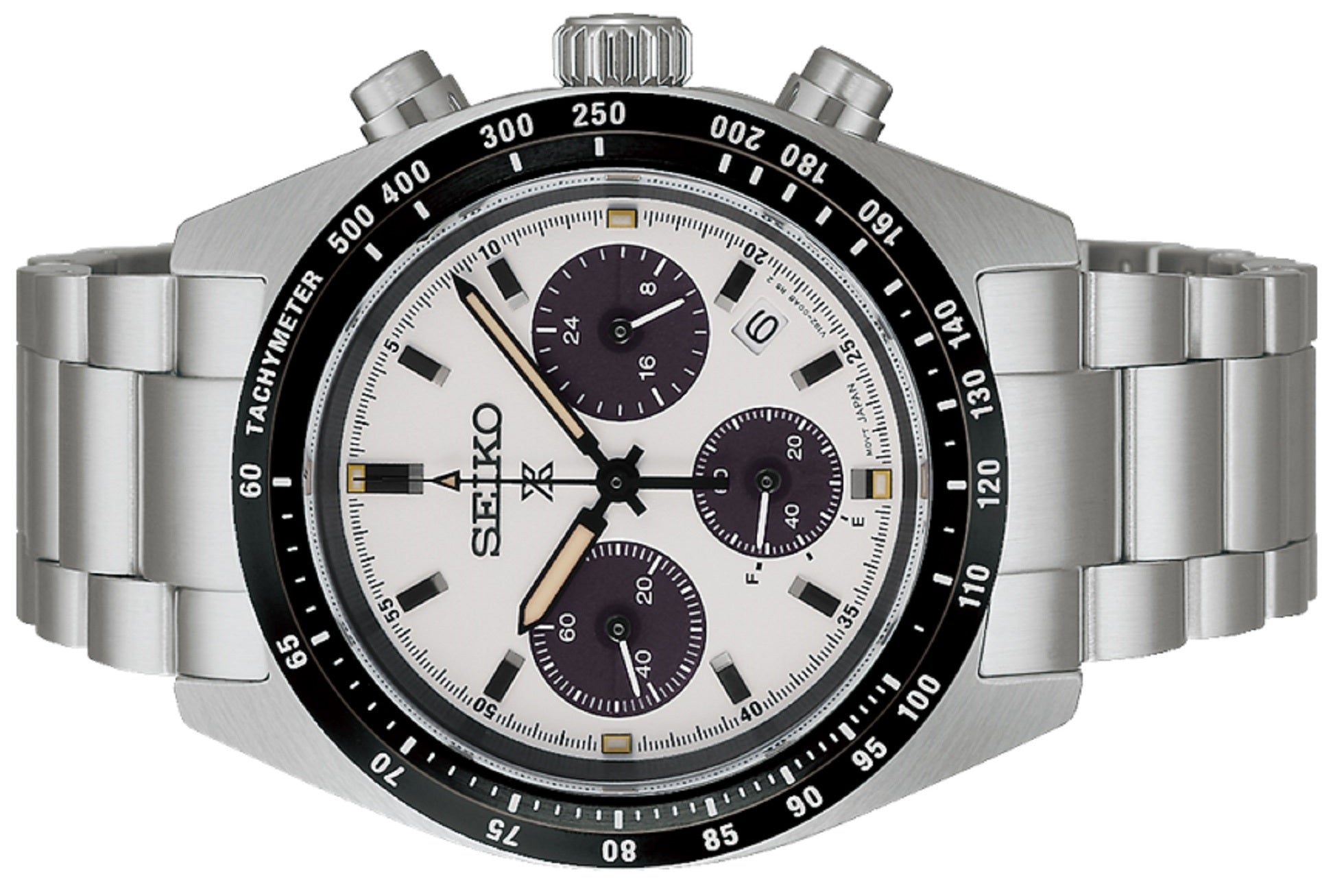 Seiko Prospex Speedtimer SSC961P1 "Youngtimer" Panda Dial Solar Watch-Watch Portal Philippines