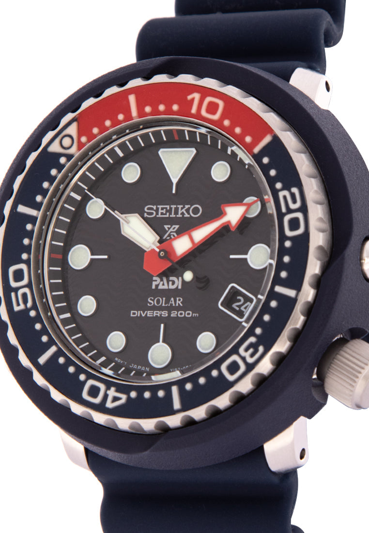 Seiko SNE499P1 Prospex Silicone Strap Solar Watch for Men's-Watch Portal Philippines