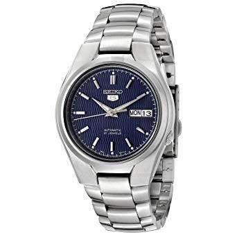 SEIKO SNK603K1 Automatic Blue Dial Silver Stainless Steel Watch for Men-Watch Portal Philippines