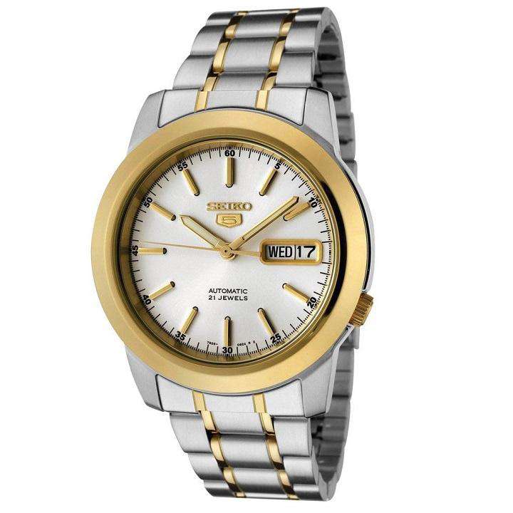SEIKO SNKE54K1 Automatic Two-Tone Stainless Steel Watch for Men-Watch Portal Philippines