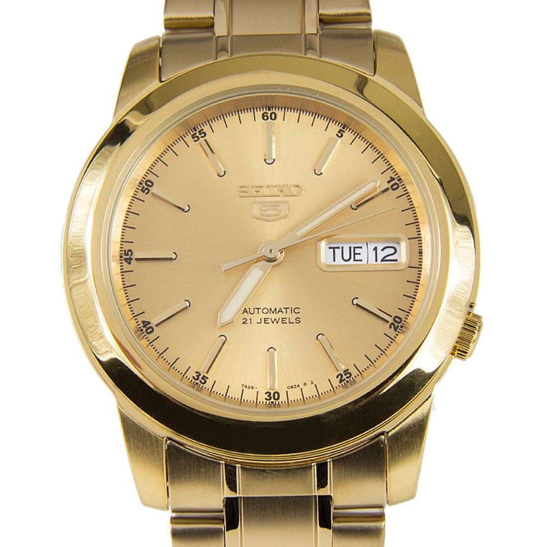 SEIKO SNKE56K1 Automatic Gold Stainless Steel Watch for Men-Watch Portal Philippines