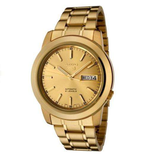 SEIKO SNKE56K1 Automatic Gold Stainless Steel Watch for Men-Watch Portal Philippines
