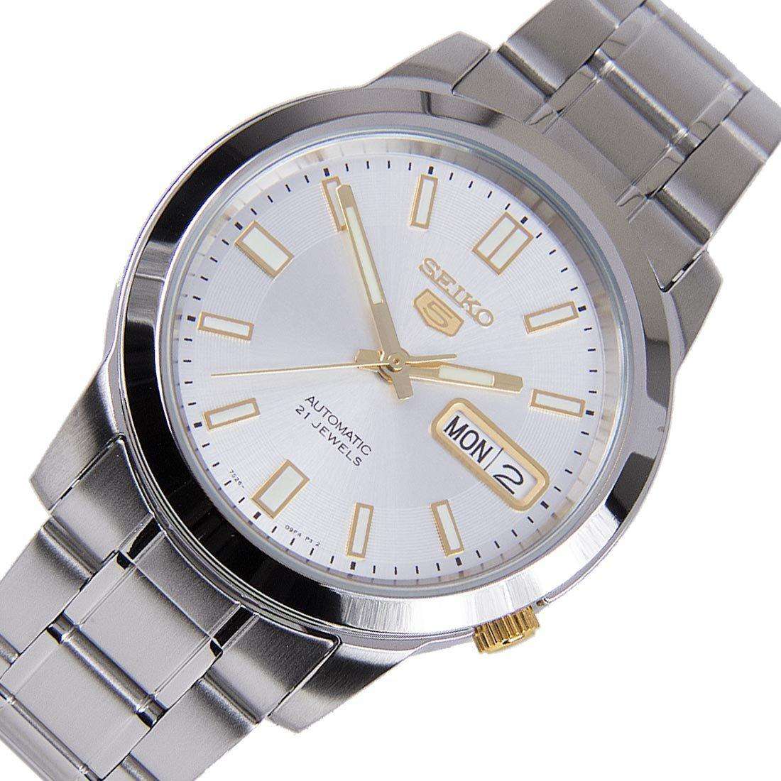 SEIKO SNKK09K1 Automatic Silver Stainles Watch for Men-Watch Portal Philippines