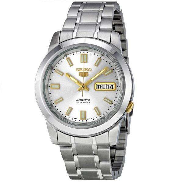 SEIKO SNKK09K1 Automatic Silver Stainles Watch for Men-Watch Portal Philippines