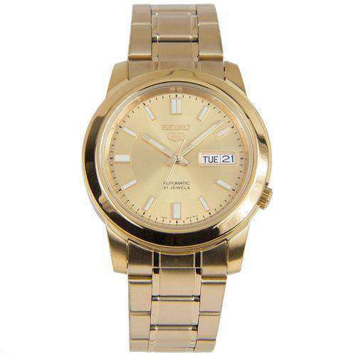 SEIKO SNKK20K1 Automatic Gold Plated Stainless Steel Watch for Men-Watch Portal Philippines