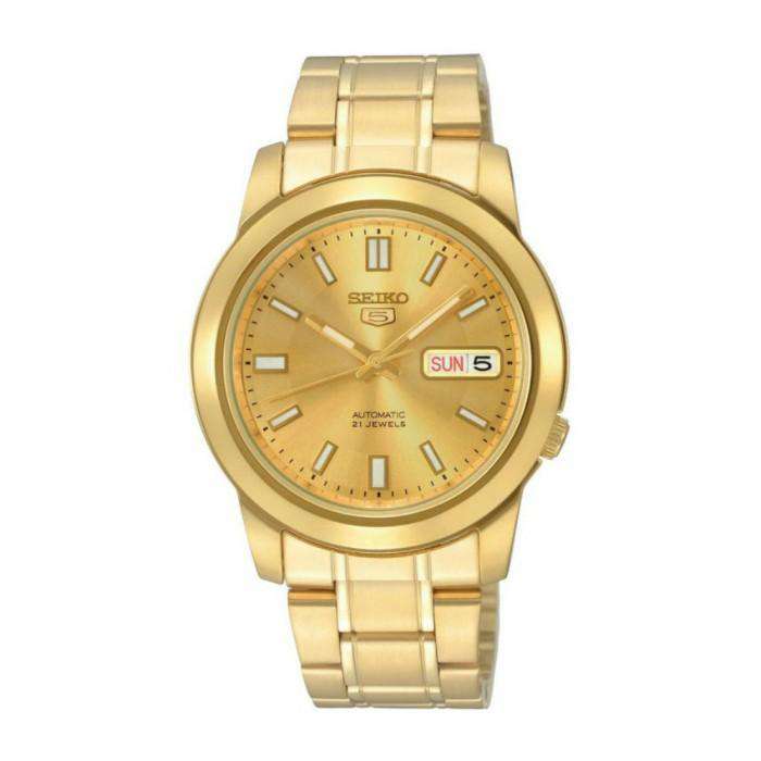 SEIKO SNKK20K1 Automatic Gold Plated Stainless Steel Watch for Men-Watch Portal Philippines