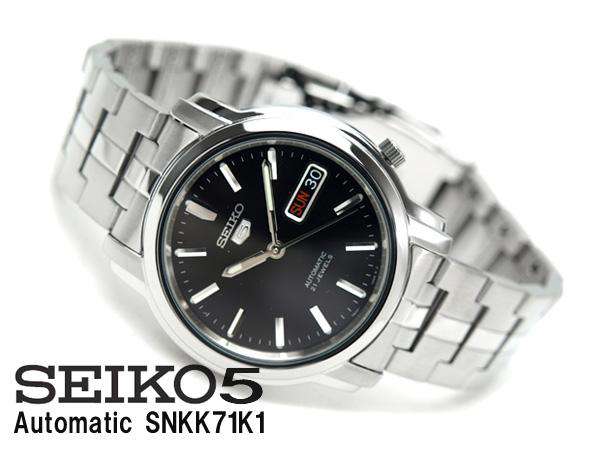 SEIKO SNKK71K1 Automatic Silver Stainless Steel Watch for Men-Watch Portal Philippines