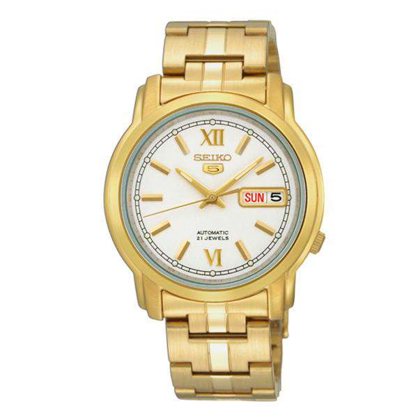 SEIKO SNKK84K1 Automatic Gold Stainless Steel Watch for Men-Watch Portal Philippines