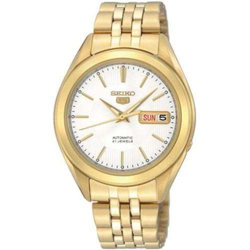 SEIKO SNKL26K1 Automatic Gold Plated Stainless Steel Watch for Men-Watch Portal Philippines