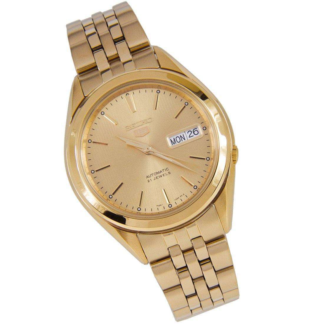 SEIKO SNKL28K1 Automatic Gold Plated Stainless Steel Watch for Men-Watch Portal Philippines