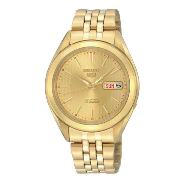 SEIKO SNKL28K1 Automatic Gold Plated Stainless Steel Watch for Men-Watch Portal Philippines