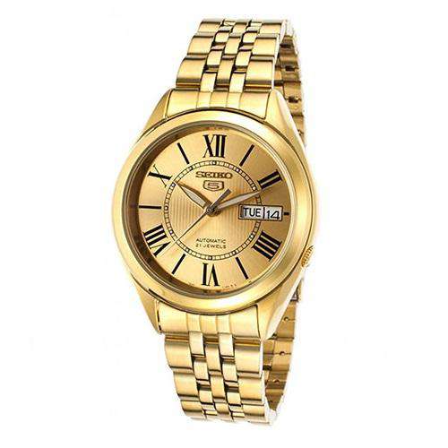 SEIKO SNKL38K1 Automatic Gold Stainless Steel Watch for Men-Watch Portal Philippines