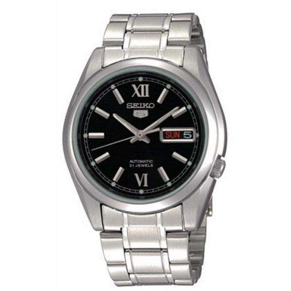 SEIKO SNKL55K1 Automatic Silver Stainless Steel Watch for Men-Watch Portal Philippines