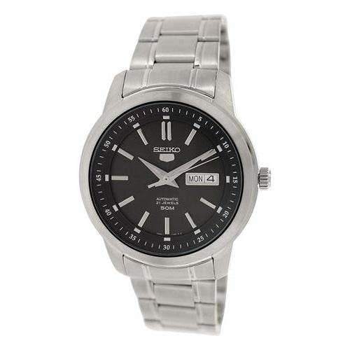 SEIKO SNKM87K1 Automatic Silver Stainless Watch for Men-Watch Portal Philippines
