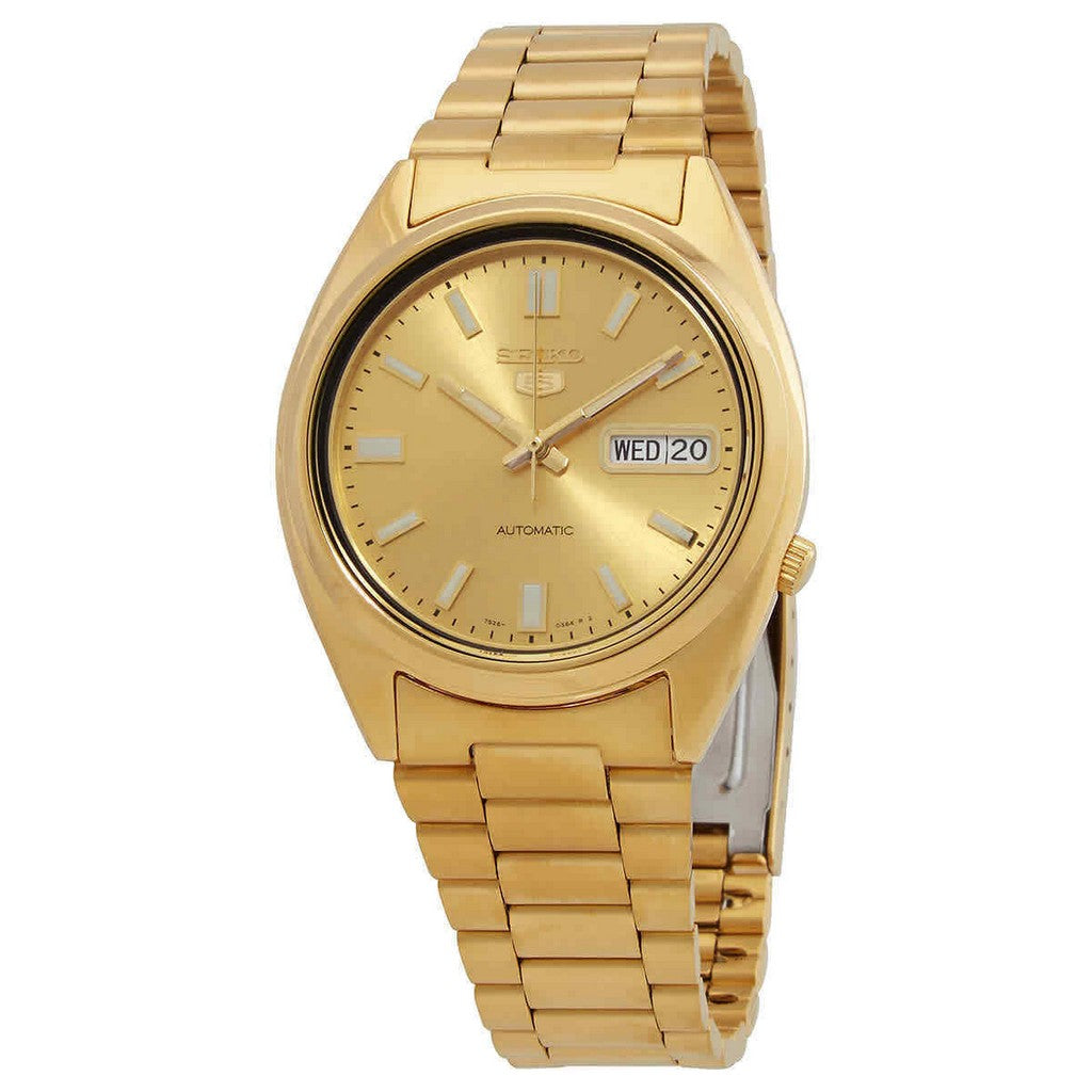SEIKO SNXS80K Automatic Gold Stainless Steel Watch for Men-Watch Portal Philippines