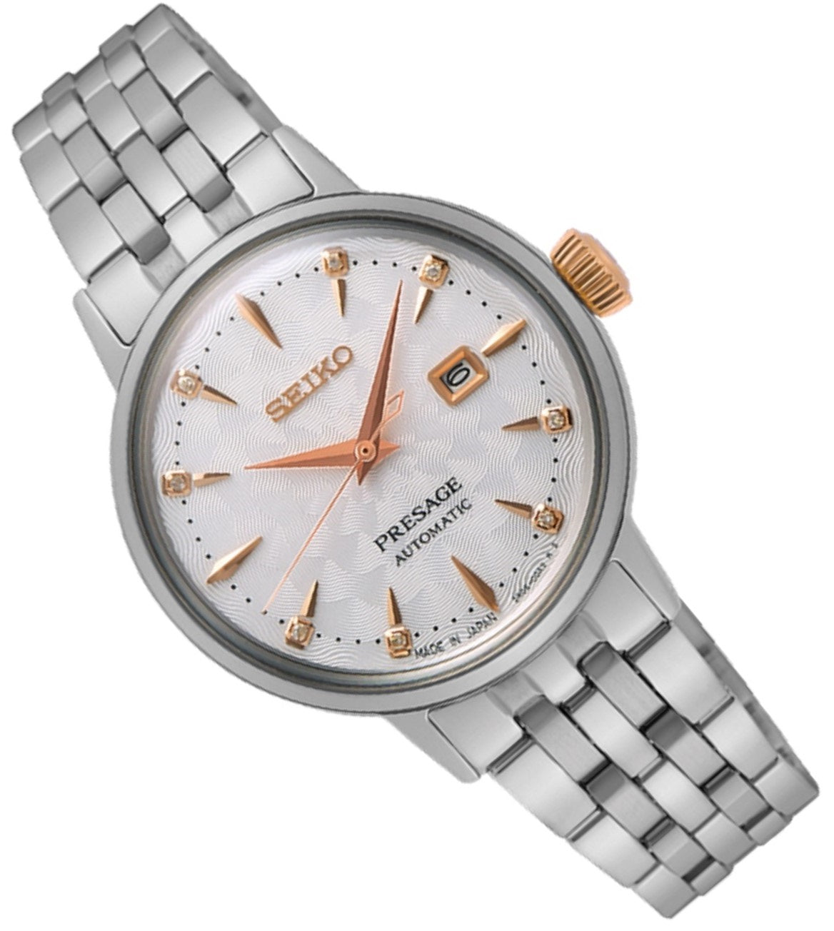 Seiko SRE009J1 Presage Cocktail Time Skydiving Automatic Watch for Women-Watch Portal Philippines