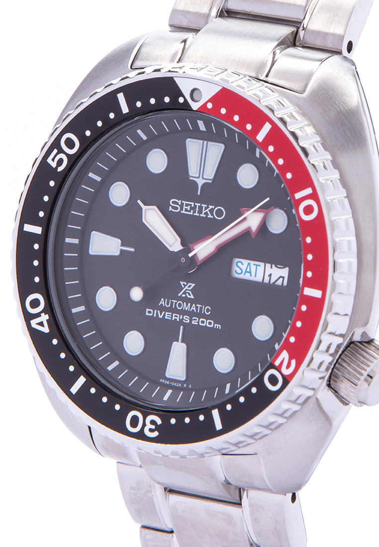 Seiko SRP789K1 Prospex Pepsi Turtle Automatic Watch for Men-Watch Portal Philippines