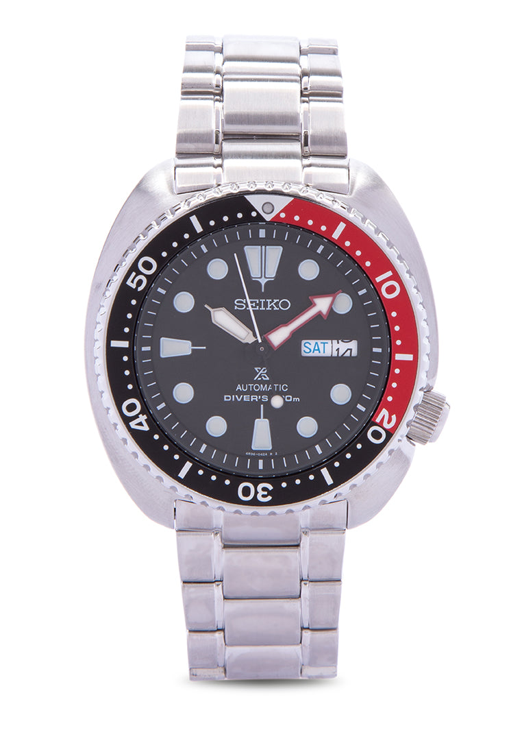 Seiko SRP789K1 Prospex Pepsi Turtle Automatic Watch for Men-Watch Portal Philippines