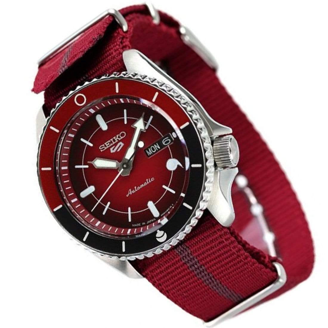 Seiko SRPF67K1 5 Naruto Series Sarada Uchiha Limited Edition Automatic Watch for Men's-Watch Portal Philippines