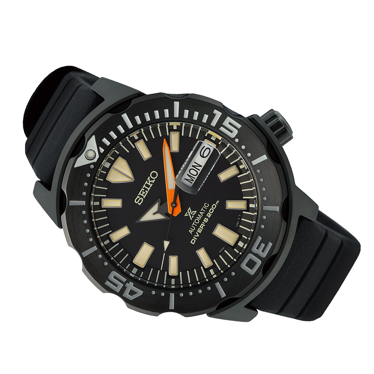 Seiko SRPH13K1 Prospex Black Series Monster Limited Edition Automatic Diver Watch Men-Watch Portal Philippines