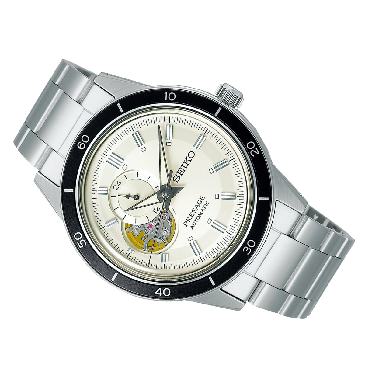 Seiko SSA423J1 Presage Style60's Open Heart Automatic Watch Men-Watch Portal Philippines