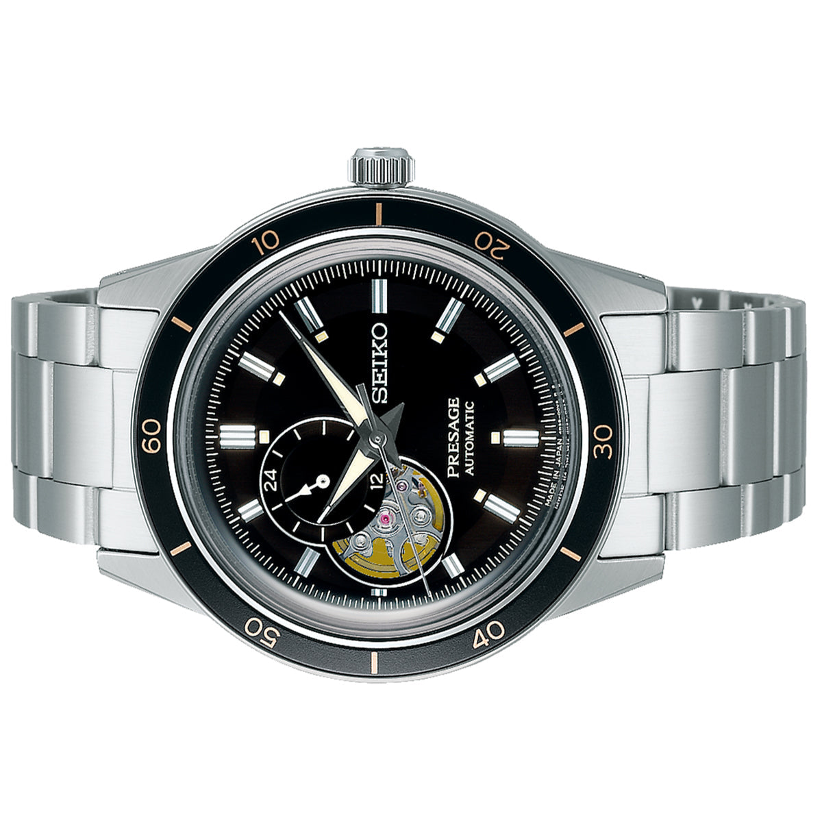 Seiko SSA425J1 Presage Style60's Open Heart Automatic Watch Men-Watch Portal Philippines