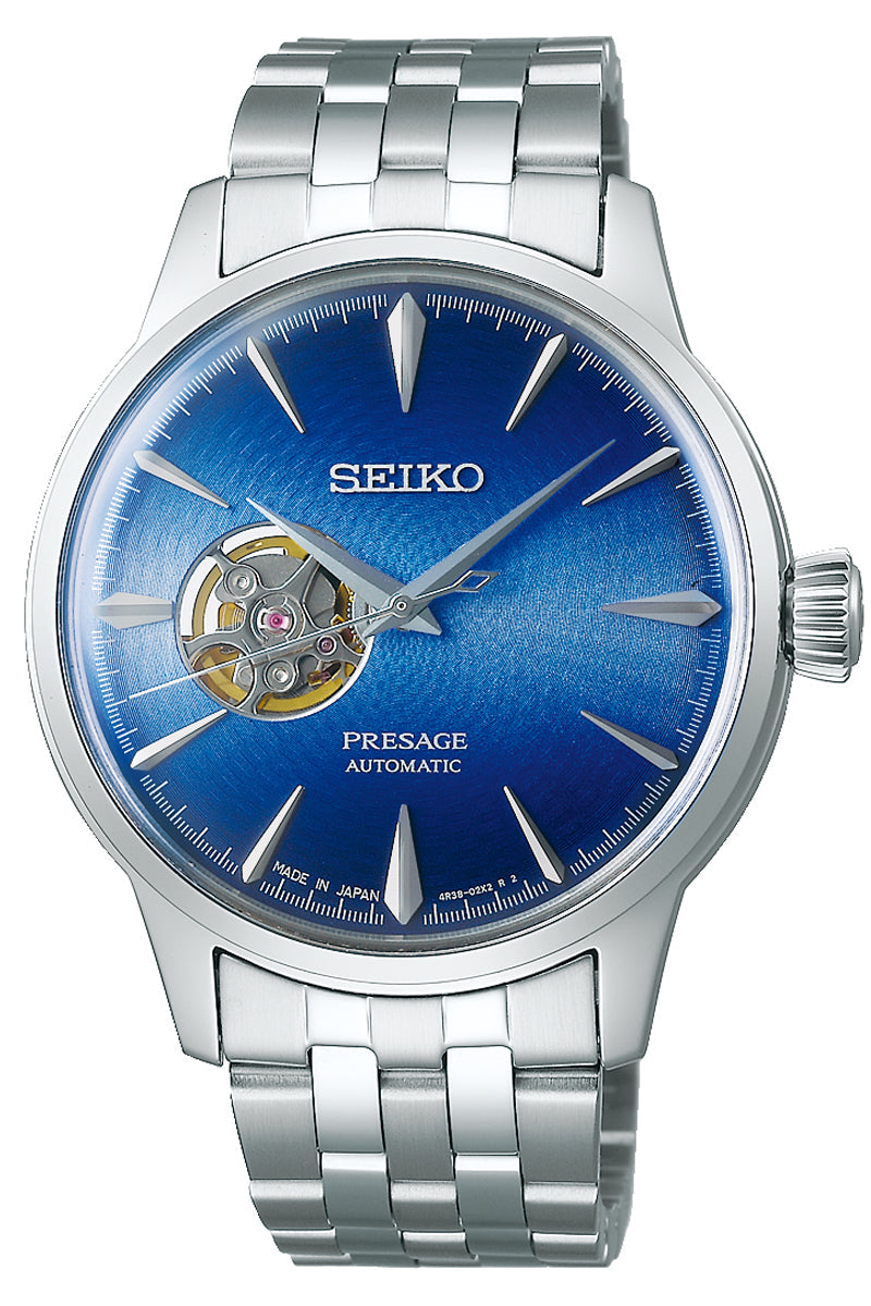 Seiko SSA439J1 Presage Cocktail Blue Acapulco Automatic Watch Men-Watch Portal Philippines