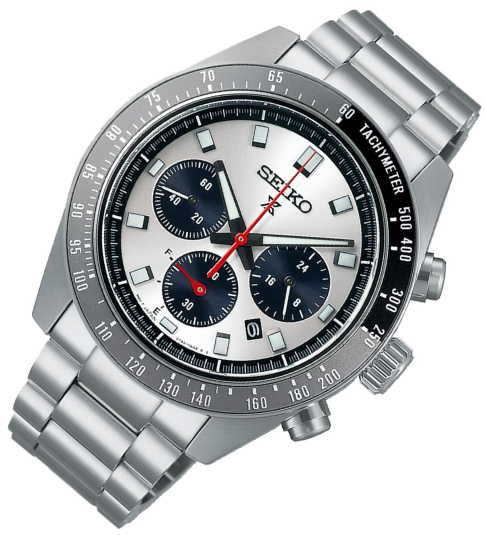Seiko SSC911P1 Prospex Panda Speedtimer Solar Chronograph Watch for Men-Watch Portal Philippines