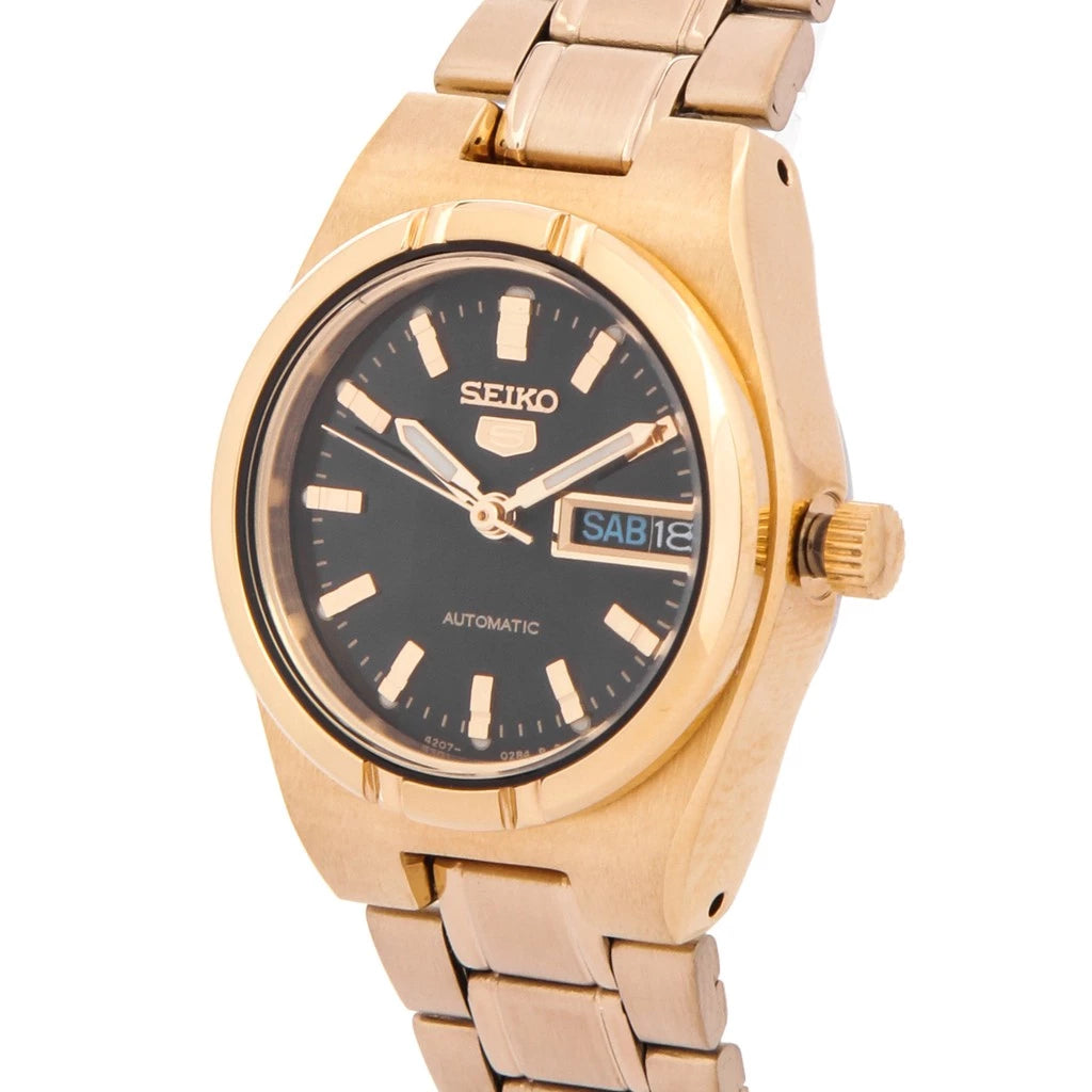 SEIKO SYM602K Automatic Gold Plated Stainless Steel Watch for Women-Watch Portal Philippines