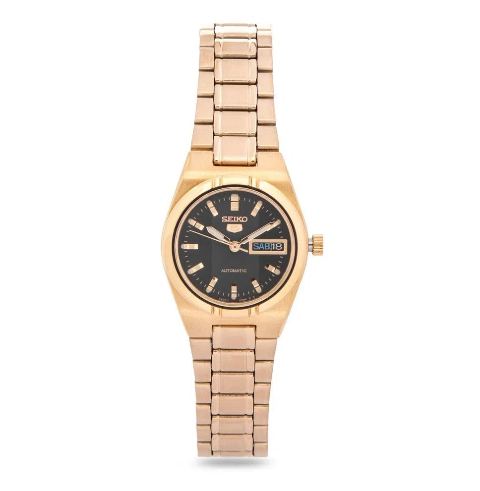 SEIKO SYM602K Automatic Gold Plated Stainless Steel Watch for Women-Watch Portal Philippines