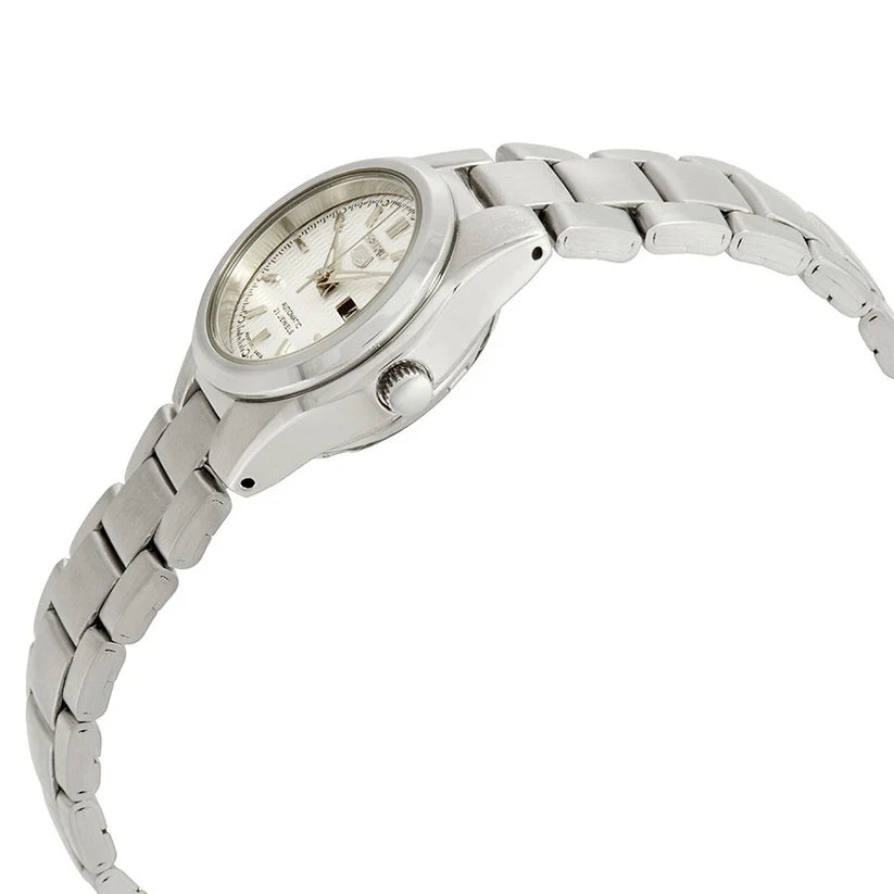 SEIKO SYMC07K1 Automatic Silver Stainless Steel Watch for Women-Watch Portal Philippines