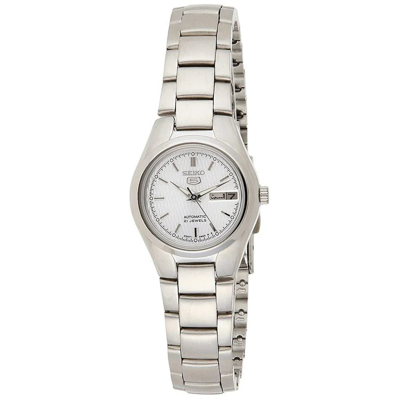 SEIKO SYMC07K1 Automatic Silver Stainless Steel Watch for Women-Watch Portal Philippines
