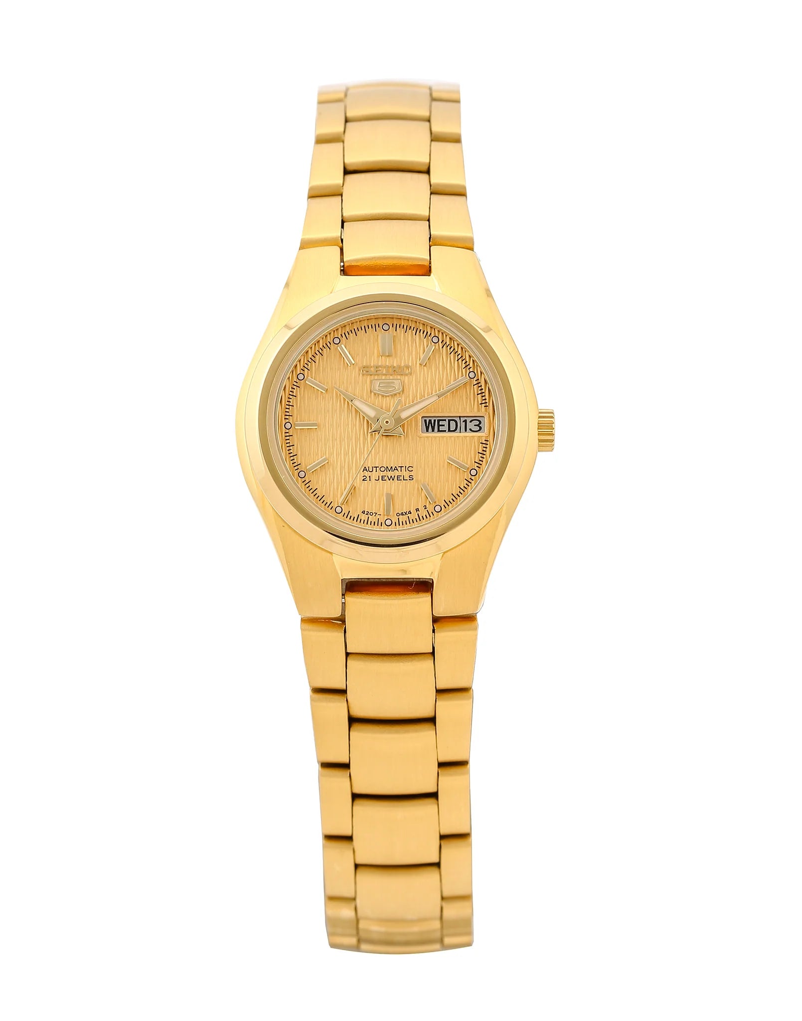 SEIKO SYMC18K1 Automatic Gold Stainless Steel Watch for Women-Watch Portal Philippines