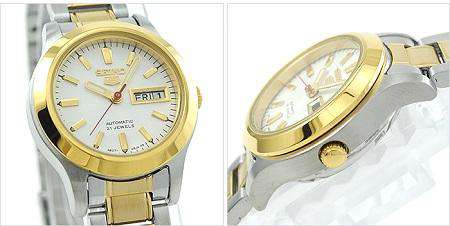 SEIKO SYMD90K1 Automatic Two-Tone Stainless Steel Watch for Women-Watch Portal Philippines