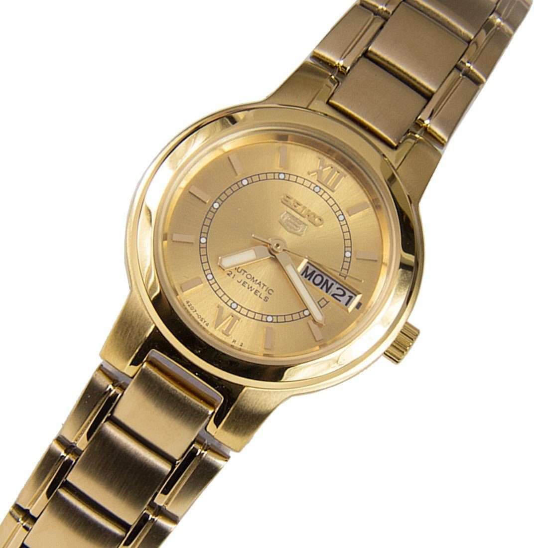 SEIKO SYME58K1 Automatic Gold Stainless Steel Watch for Women-Watch Portal Philippines