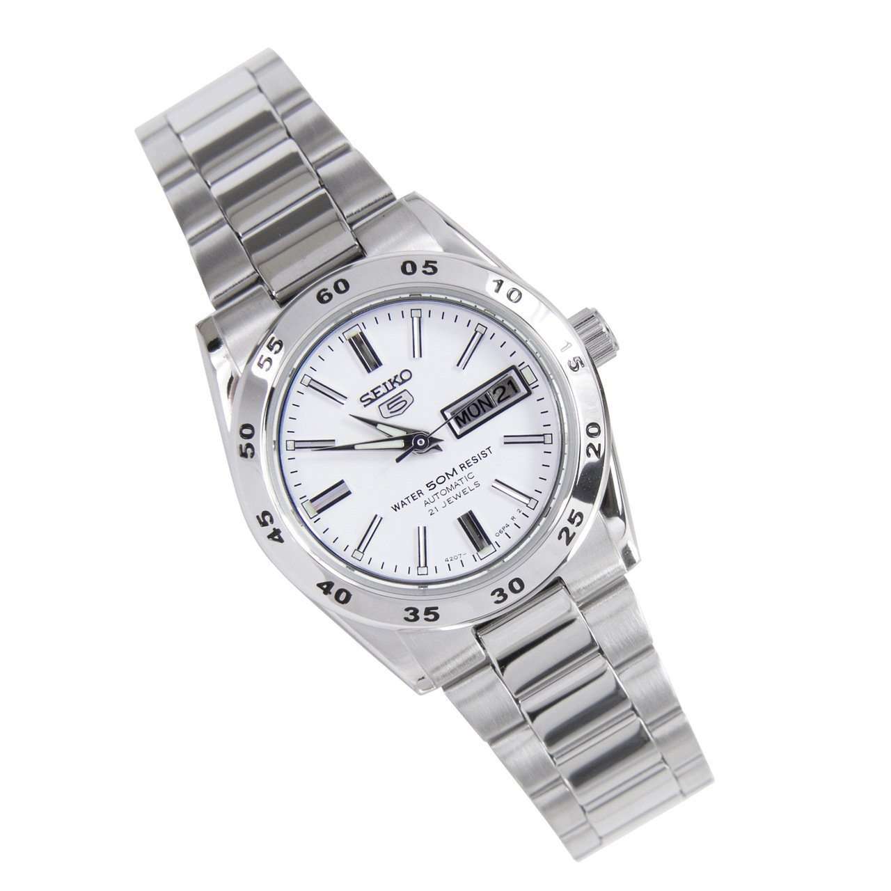 SEIKO SYMG35K1 Automatic Silver Stainless Steel Watch for Women-Watch Portal Philippines