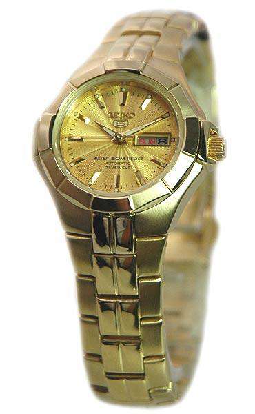 SEIKO SYMG88K1 Automatic Gold Stainless Steel Watch for Women-Watch Portal Philippines