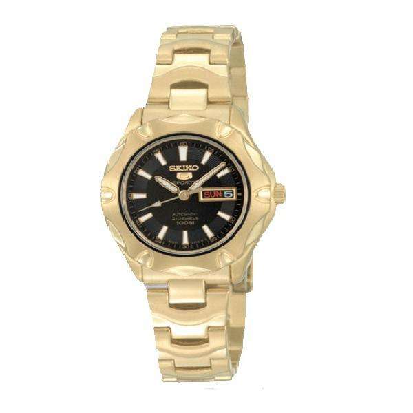 SEIKO SYMJ52K1 Automatic Gold Stainless Steel Strap for Women-Watch Portal Philippines