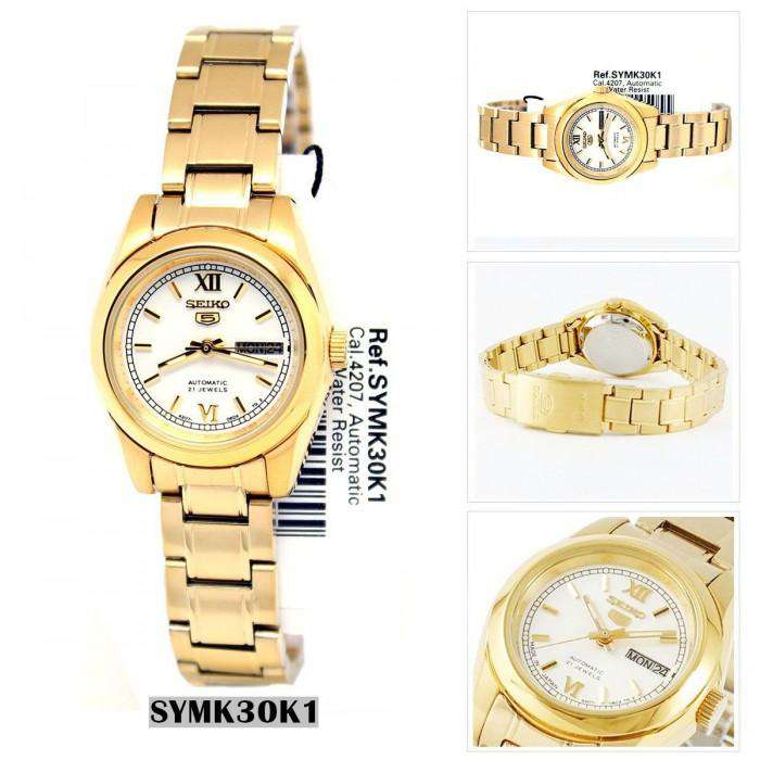SEIKO SYMK30K1 Automatic Gold Stainless Steel Watch for Women-Watch Portal Philippines