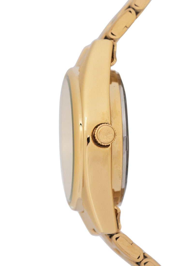 Valentino 20121507-GOLD-GOLD DIAL Analog Stainless Band Watch for Women-Watch Portal Philippines