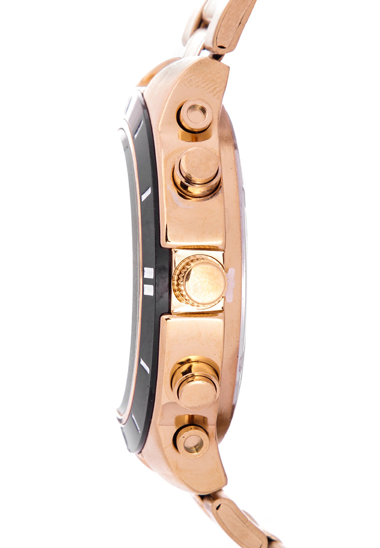 Valentino 20121649-GOLD - SILVER DIAL Analog Stainless Band Watch for Unisex-Watch Portal Philippines