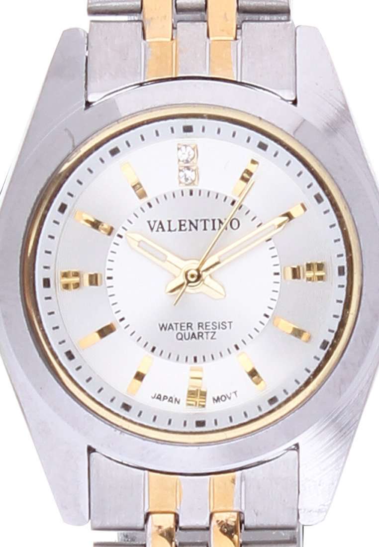 Valentino 20121691-TWO TONE - GOLD DIAL Stainless Steel Watch for Women-Watch Portal Philippines