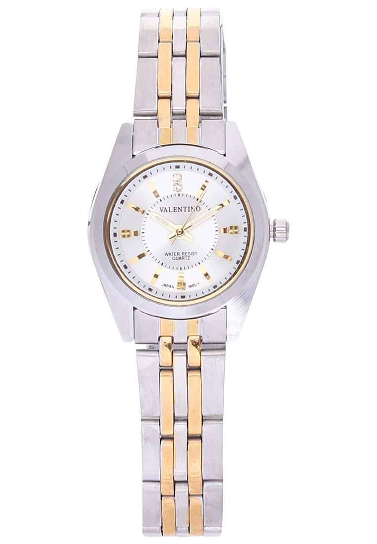 Valentino 20121691-TWO TONE - GOLD DIAL Stainless Steel Watch for Women-Watch Portal Philippines