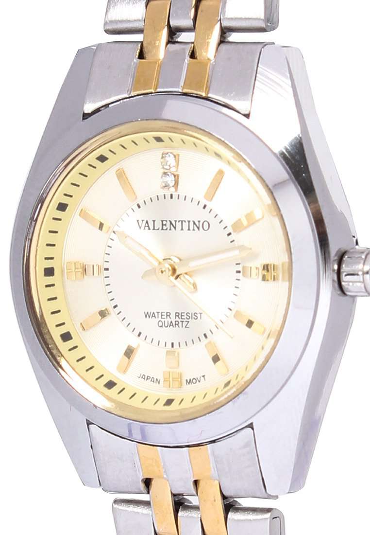 Valentino 20121691-TWO TONE - SILVER DIAL Stainless Steel Watch for Women-Watch Portal Philippines