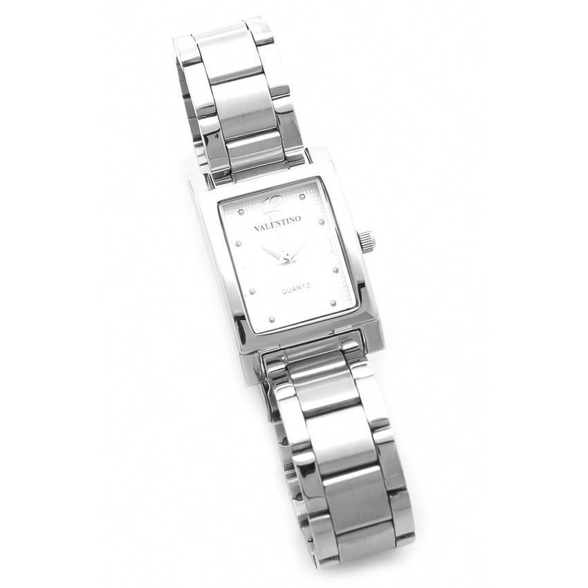 Valentino 20121783-SILVER - WHITE NUMBER SHEEN IP WHITE STYLE STAINLESS BAND STRAP Watch for Women-Watch Portal Philippines