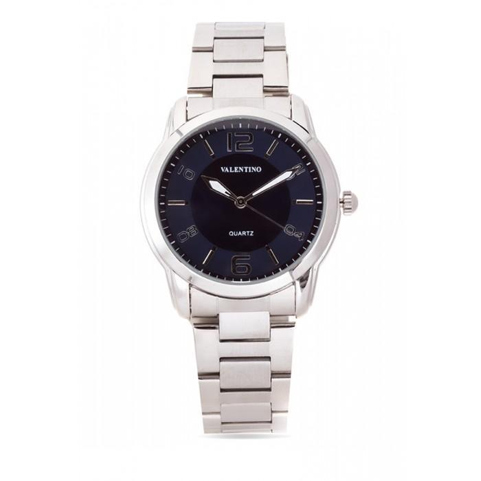 Valentino 20121911-Blue Dial Stainless Band Strap Watch For Men-Watch Portal Philippines