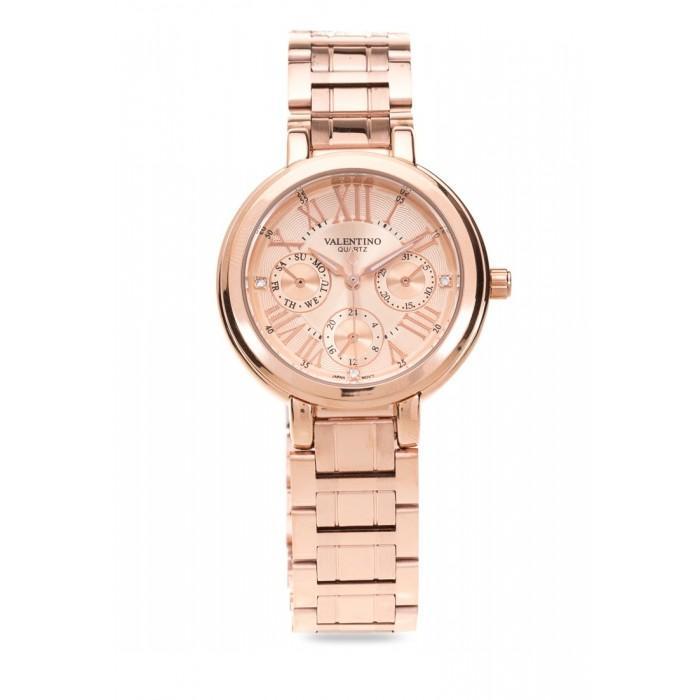 Valentino 20121927-ROSE GOLD STRAP CLASSIC SHN MTL IP ROSE STAINLESS BAND STRAP Watch For Women-Watch Portal Philippines