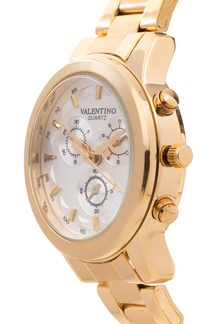 Valentino 20121935-SILVER DIAL Analog Stainless Band Watch for Women-Watch Portal Philippines